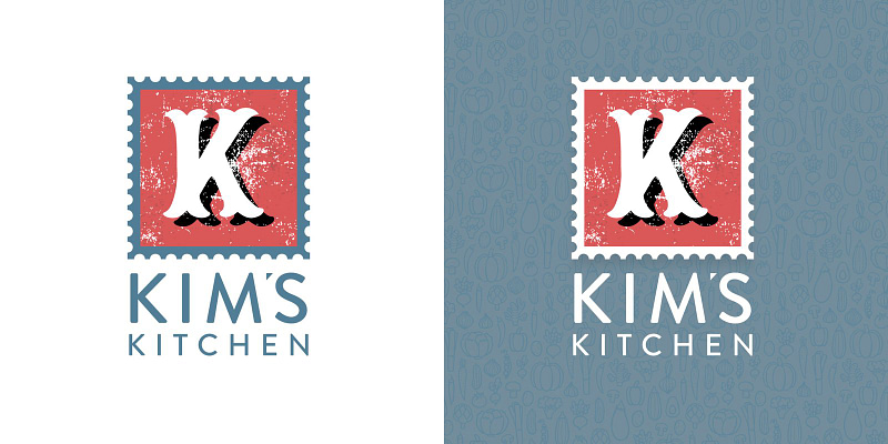 Kim's Kitchen Logo design